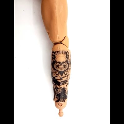 Тело с головой и татуированной рукой 1/6 (FS-73030) - FLAGSET