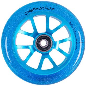 Купить колесо Tech Team Lupin (Blue) 110 для трюковых самокатов в Иркутске