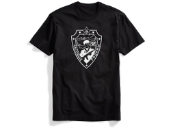 Футболка чёрная #7 на День пограничника