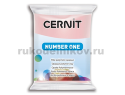 полимерная глина Cernit Number One, цвет-english pink 476 (английский розовый), вес-56 грамм