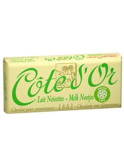 Шоколад Cote D'or Milk&Nuts с цельным фундуком 150гр (24 шт)