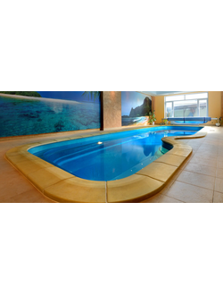 Композитный бассейн 9 х 3 х 1,2-2 "Нарбонн" Franmer