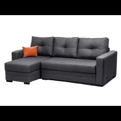 ДВ033 Диван Торонто с оттоманкой (тик-так). Размер: 2350*1550/1070*1000. Спальная зона: 1460*2040