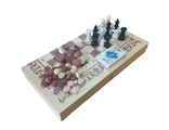 Игра 3 в 1 нарды, шашки, шахматы пластмассовые, карты
