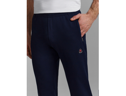 Спортивные брюки мужские прямого покроя, из хлопка 21SBM-780