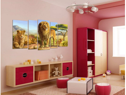 Модульная картина "Наш защитник"