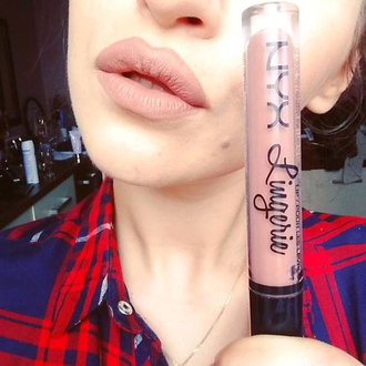 Жидкая матовая помада NYX Lip Lingerie 08 Bedtime Flirt
