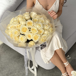 Моно из роз Candlelight