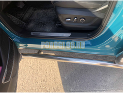 Защита штатного порога труба Папа Тюнинг d60 для TENET T7 2025-