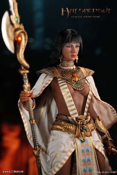 Египетская царица Хатшепсут (в белом)  - Коллекционная ФИГУРКА 1/6 scale Hatshepsut (PL2023-212B) - TBLeague