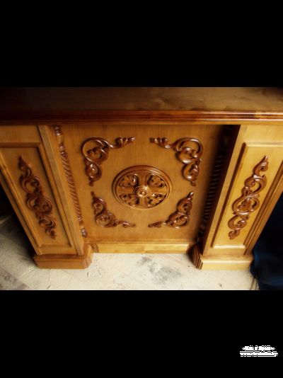 Напольный киот, с сенью