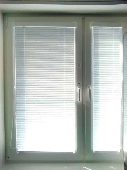 устанвовка горизонтальных алюминиевых жалюзи во Владимире, ТД Гагаринский.