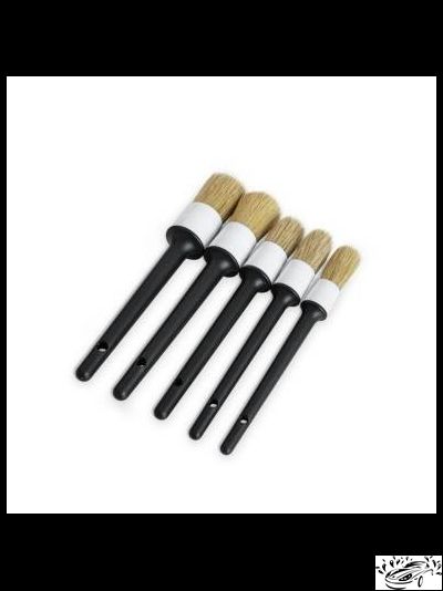 Кисточки из натурального волоса кабана 5 шт, AuTech