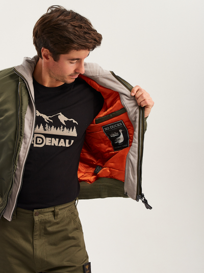 Куртка MA-1 WING D.GREEN