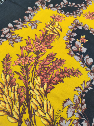 Павловопосадский платок Рябина 352-18