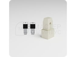 Фурнитура КПк 11-10 для плиточного профиля ПК 11-10.2700.18 Муар авори