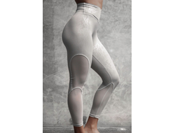 Леггинсы ALDEA TECH Legging– серый мрамор металлик