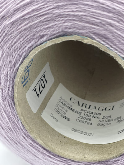 CARIAGGI art. cashmere 100 Nm. 2/28 1400 метров в 100 граммах  цв. 22086 SILVER IRIS