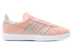 Adidas Gazelle Светлый персиковый с серым женские (36-41) Арт. 286F-A