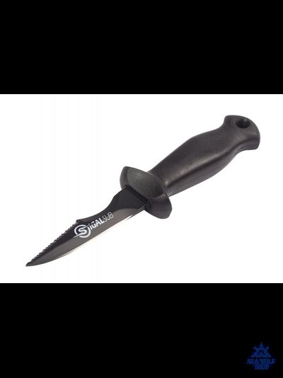 Нож подводный SIGALSUB MINI STILETTO BLACK