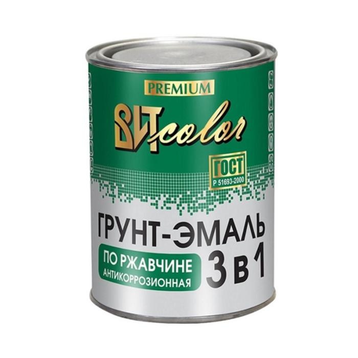 Грунт-эмаль по ржавчине 1,8кг "Вит Color цветная