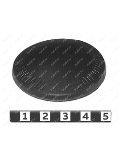 Колпачок катка cнегоходa BRP SKI-DOO, LYNX 1999-2012 Полиуретан 50-00-007 (PU54/M87/черный) (570063600)