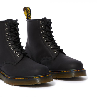 Ботинки dr. Martens (доктор мартинс) 1460 Wintergrip зимние черные