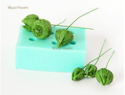 "Бутоны ранункулюса" Силиконовый молд.