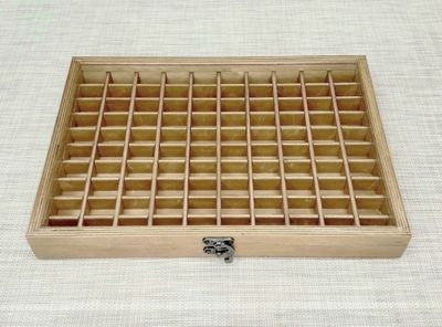 Коробка 70 ячеек, для коллекции камней и минералов, цвет натуральный