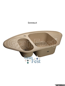 Мойка из искусственного камня GRANFEST GF-C960E