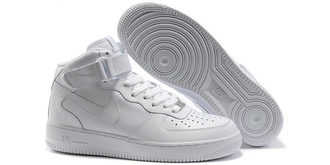 Nike Air Force 1 Mid All White