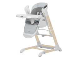 Стульчик для кормления Carrello Cascata CRL-10303 Space Grey Wooden (сенсорный)