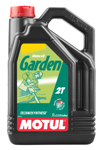 Масло моторное для 2-x тактных двигателей Motul 2T Garden 2T TC/FC - 5 Л (100047)