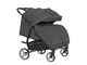 Коляска прогулочная для двойни Carrello Connect CRL-5502 Serious Black
