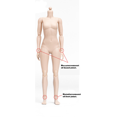 Тело женское 1/6 (92004B) - POPTOYS