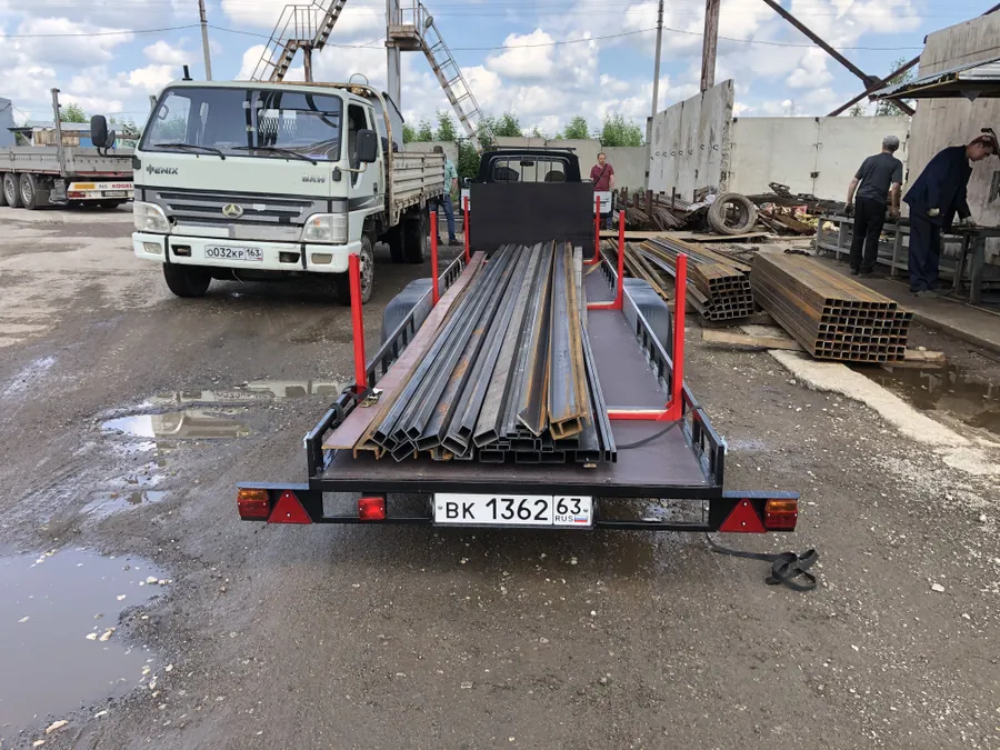 Прицеп БАТРАК 6м для перевозки длинномерных грузов