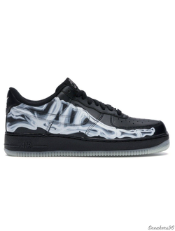Nike Air Force 1 Nike Air Skeleton Black Мужские  (40-45)