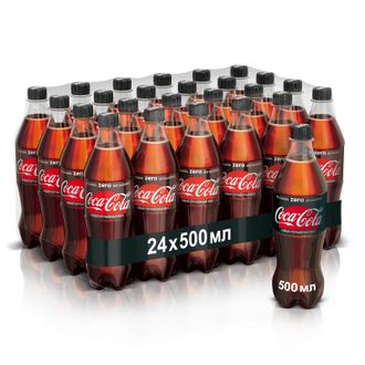 Напиток Coca-Cola Zero газированный 0.5 л