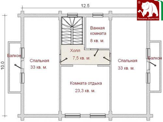 Проект 3-55, 255 кв.м., 10*12,5