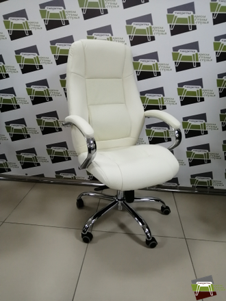 Кресло Everprof Kron M Экокожа Бежевый