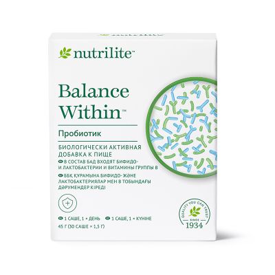 NUTRILITE Balance Within Пробиотик, 30 саше х 1,5гр