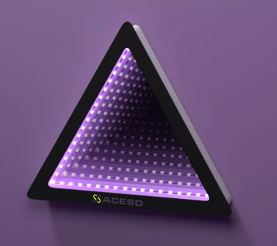 Светозвуковая панель "Бесконечность треугольник"