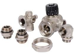 Насосно-смесительный узел STOUT с термостатическим клапаном, без насоса Италия