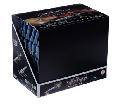 Ручка гелевая 2в1 РЕАКТИВНЫЙ САМОЛЁТ (ручка-игрушка), Цвет в ассортименте