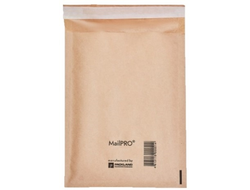 Конверт с пузырчатой пленкой В/00 грубый коричневый крафт (120х210мм)