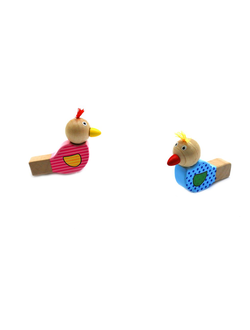 свисток деревянный птица 1 шт