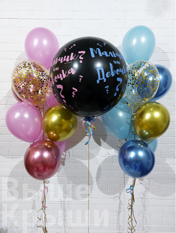 Набор шаров для вечеринки Гендер Пати в Ростове-на-Дону