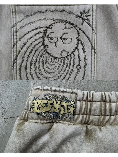 Джинсы зимние Beekt Y2K Fur