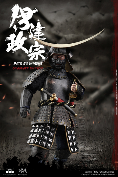Самурай Датэ Масамунэ, фигурка 1/12 PALM EMPIRES DATE MASAMUNE (EXCLUSIVE EDITION) (PE007) COOMODEL