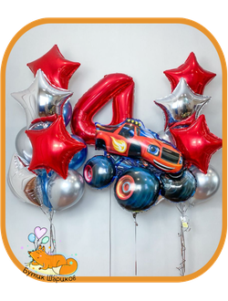 Набор «Вспыш красный и серебро»